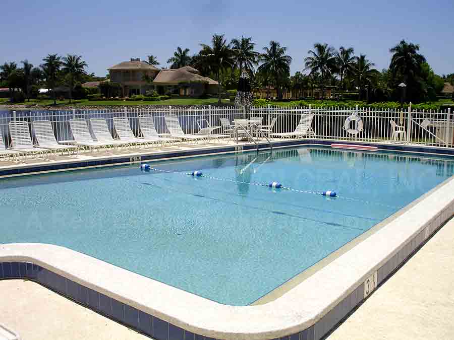 Swan Lake Club Community Pool and Sun Deck Furnishings